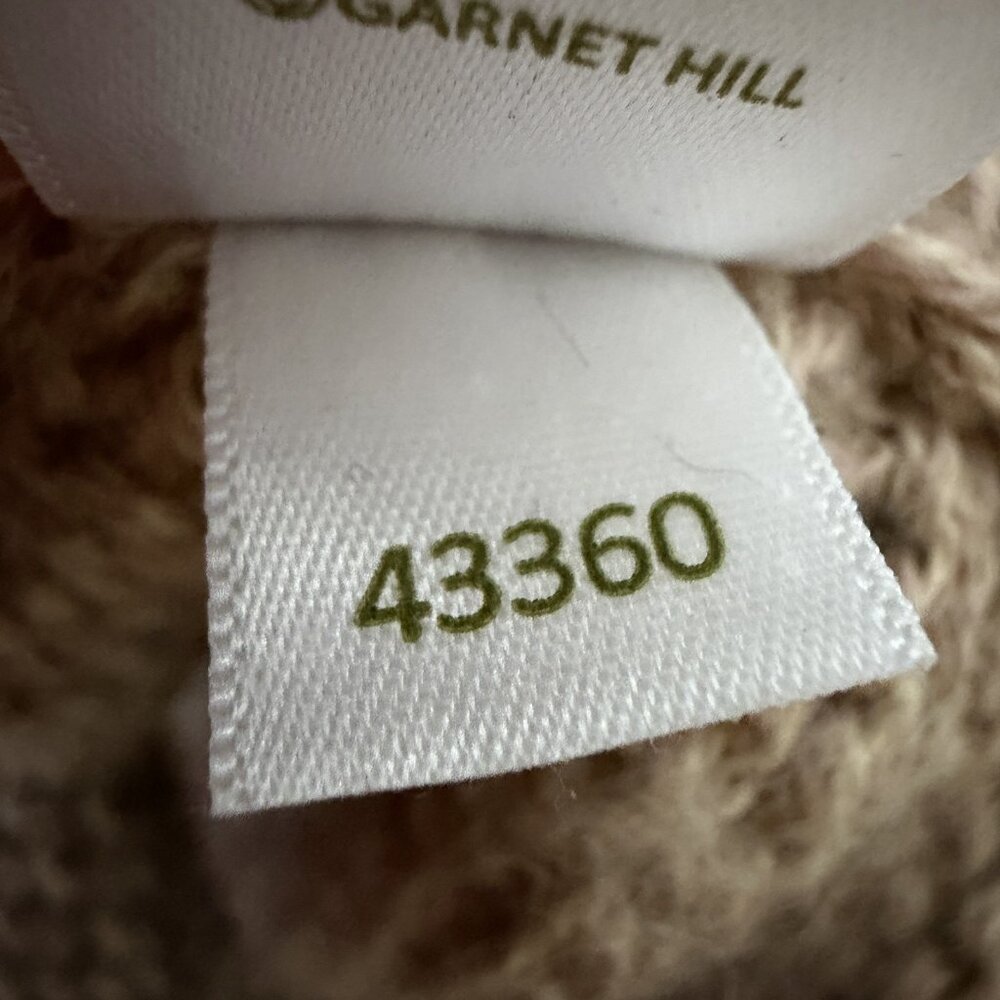 Garnet Hill Baby Alpaca Sweater Womens Small S Fair Isle Scoop Neck‎ Lightweight - Picture 8 of 9